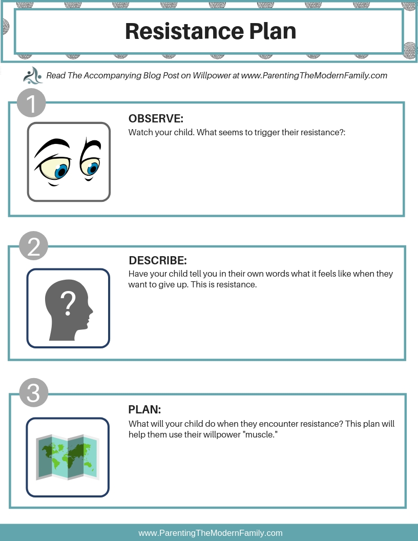 free printable parenting worksheets