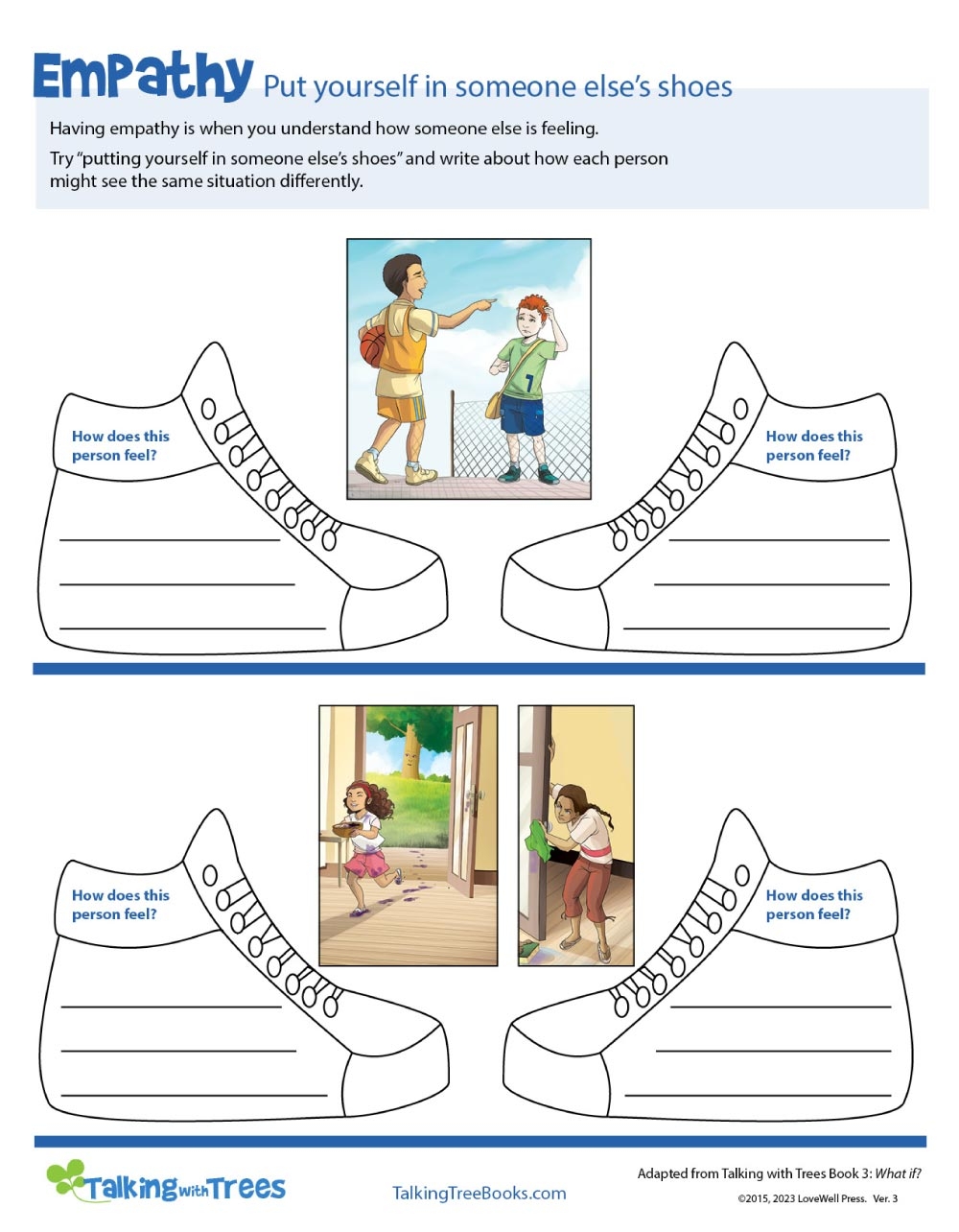 Free Printable Sel Worksheets
