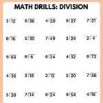 Free To Edit And Print Division Worksheet Templates Canva