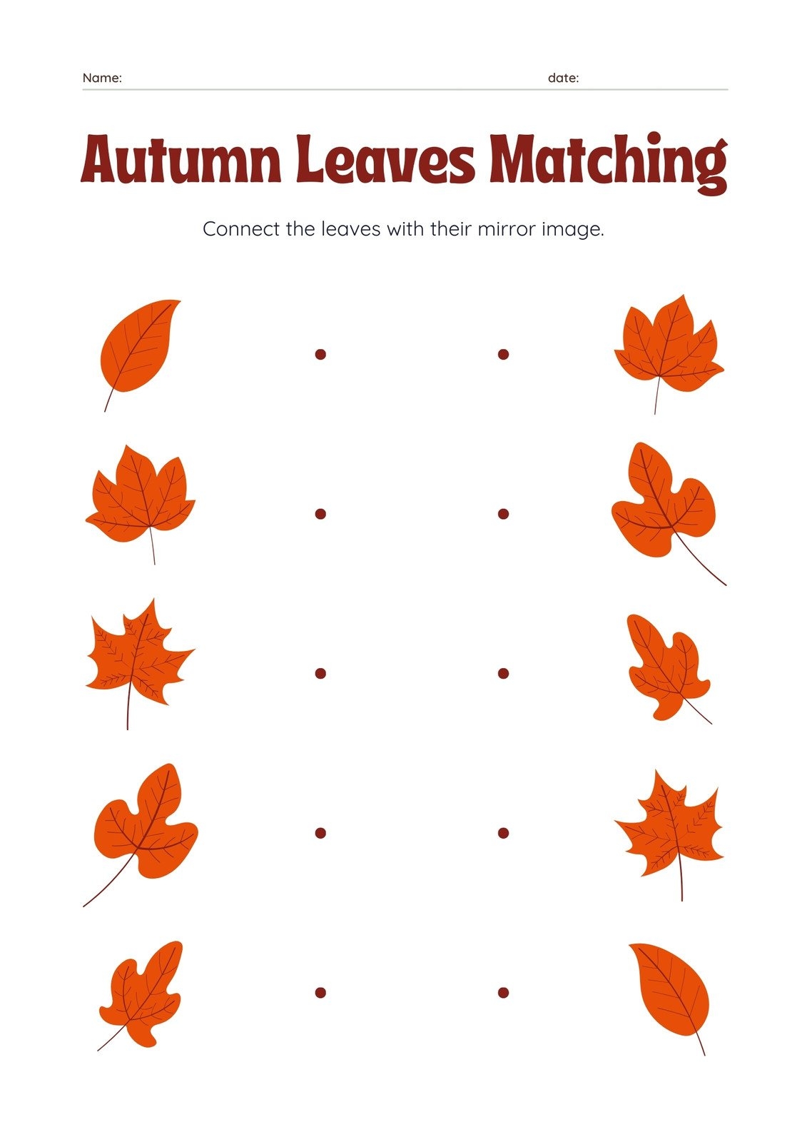 Free To Edit Autumn themed Worksheet Templates Canva