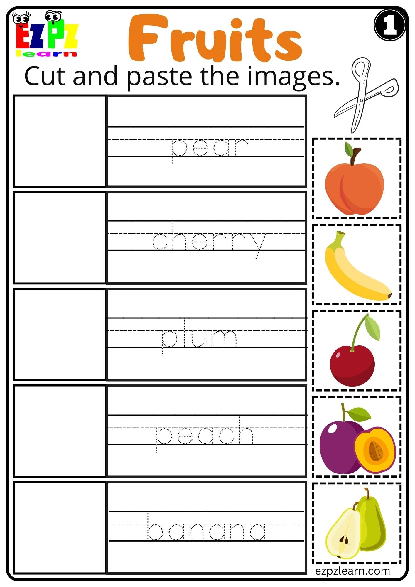 free printable cut and paste worksheets free printable cut and paste worksheets
