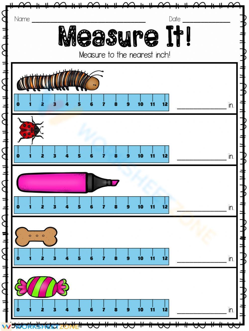 Grade 2 Measurement Worksheets Grade 2 Measurement Worksheets