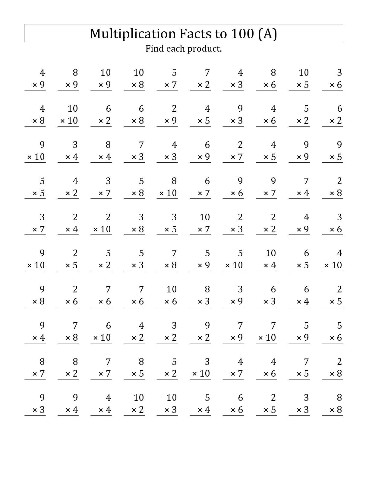 Grade 3 Multiplication Worksheets Free Printables Math Worksheets Worksheets Library