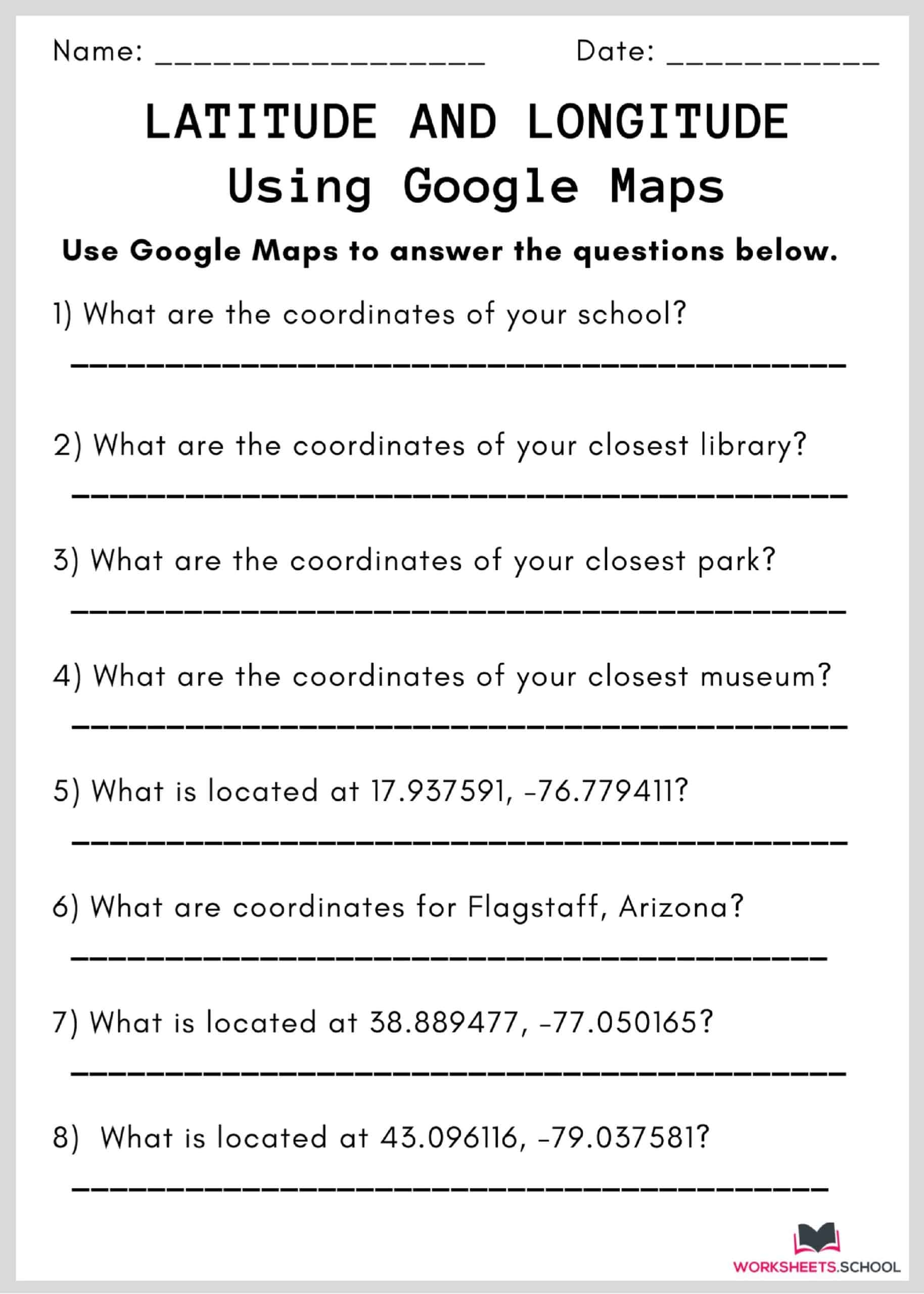 free printable latitude and longitude worksheets free printable latitude and longitude worksheets