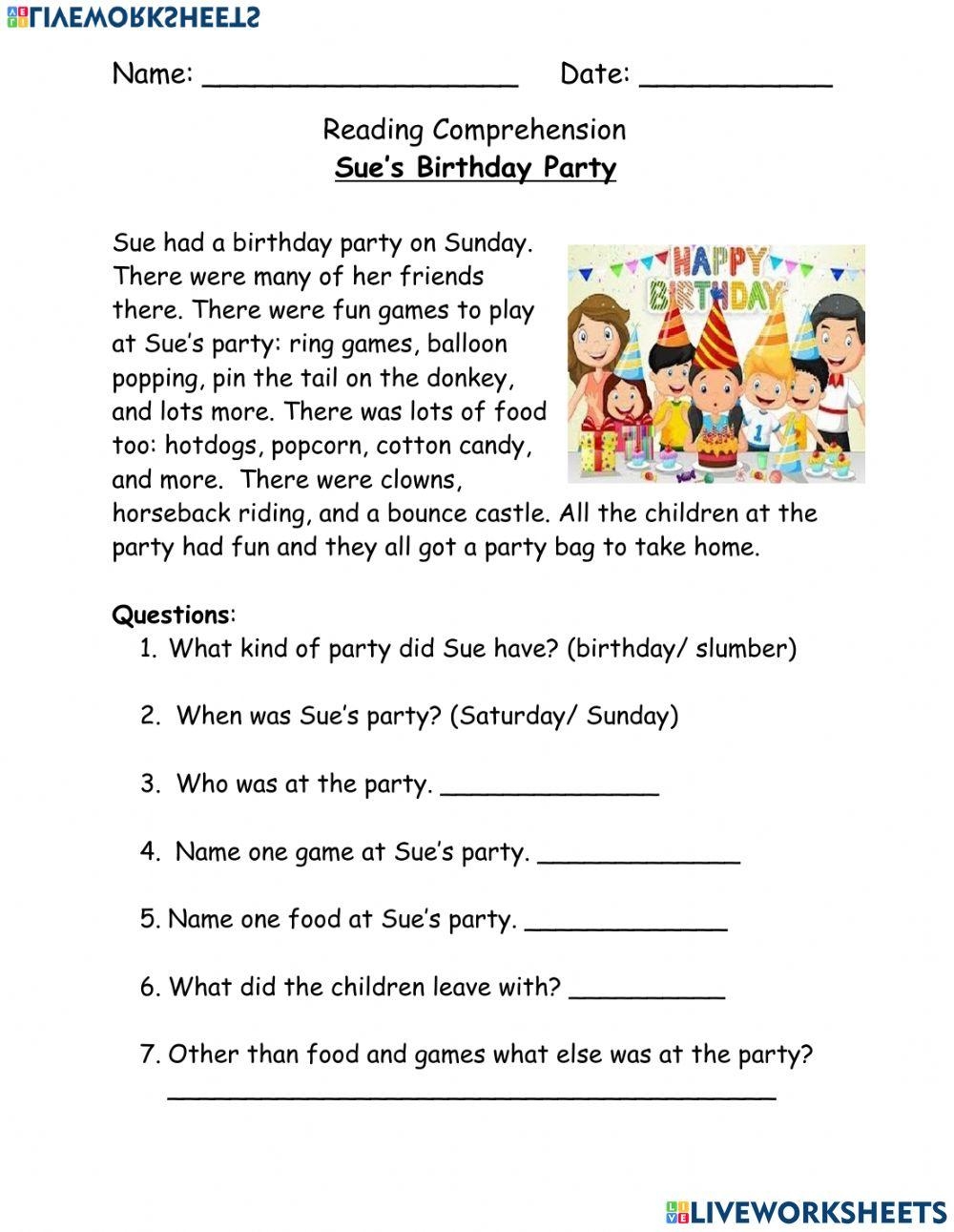 Grade 6 English Worksheet Live Worksheets Worksheets Library