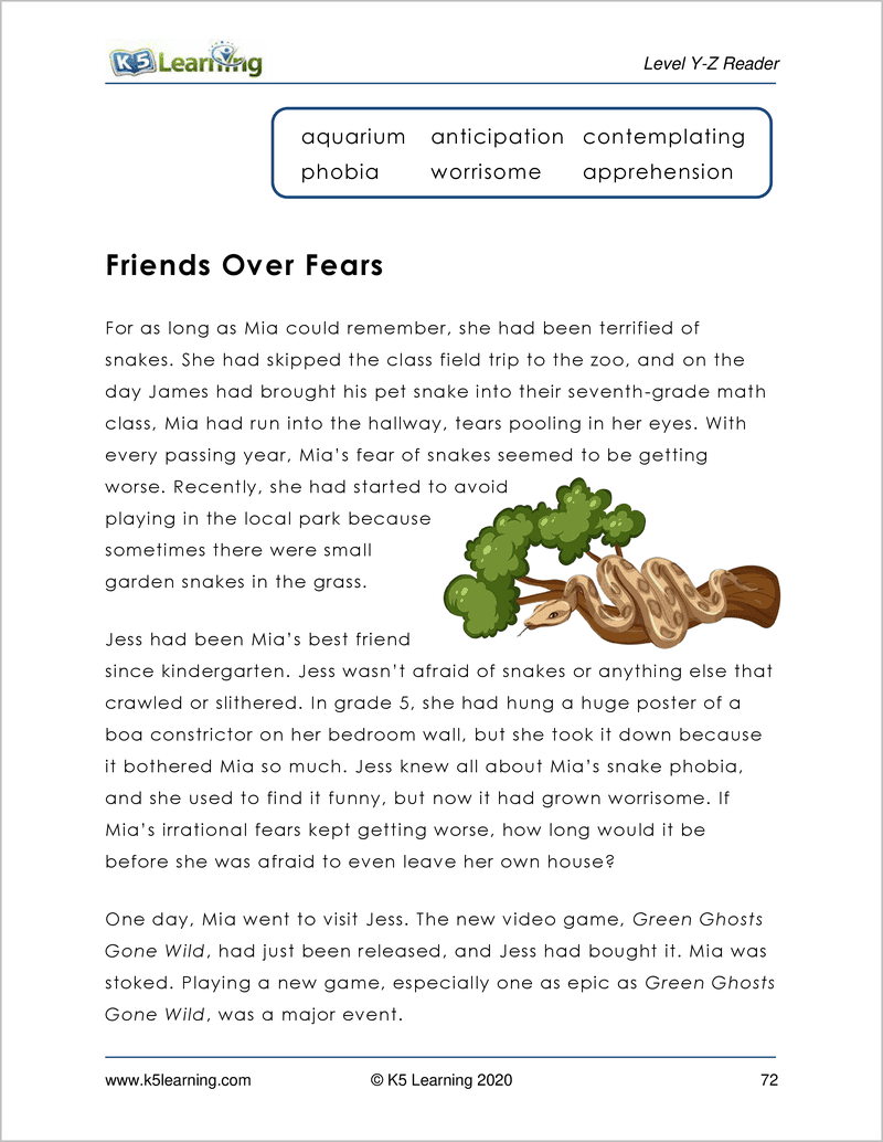 reading comprehension grade 6 reading comprehension grade 6