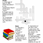 Grammar Crossword Puzzle WordMint