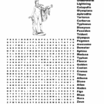 Greek Mythology Word Search WordMint