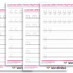 Handwriting Practice Sheets KS1 Free PDF WordUnited