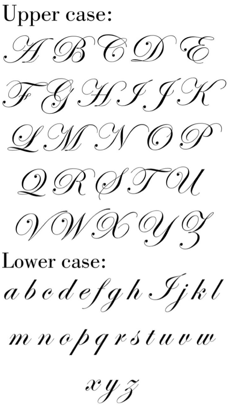 upper case a in cursive upper case a in cursive