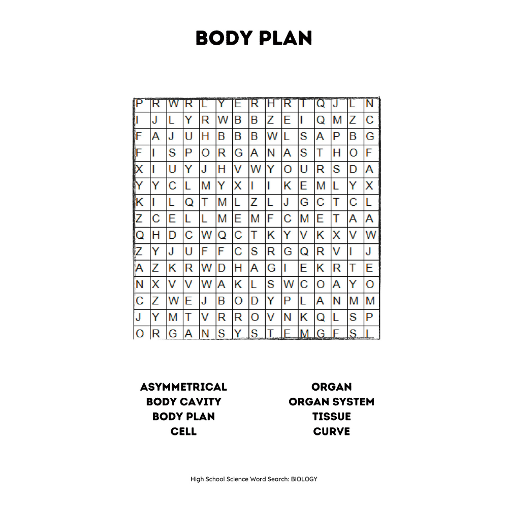 High School Science Biology Word Search Puzzles Grades 6 To 8 37 Word Search Puzzles With Answer Made By Teachers High School Science Biology Word Search Puzzles Grades 6 To 8 37 Word Search Puzzles With Answer Made By Teachers