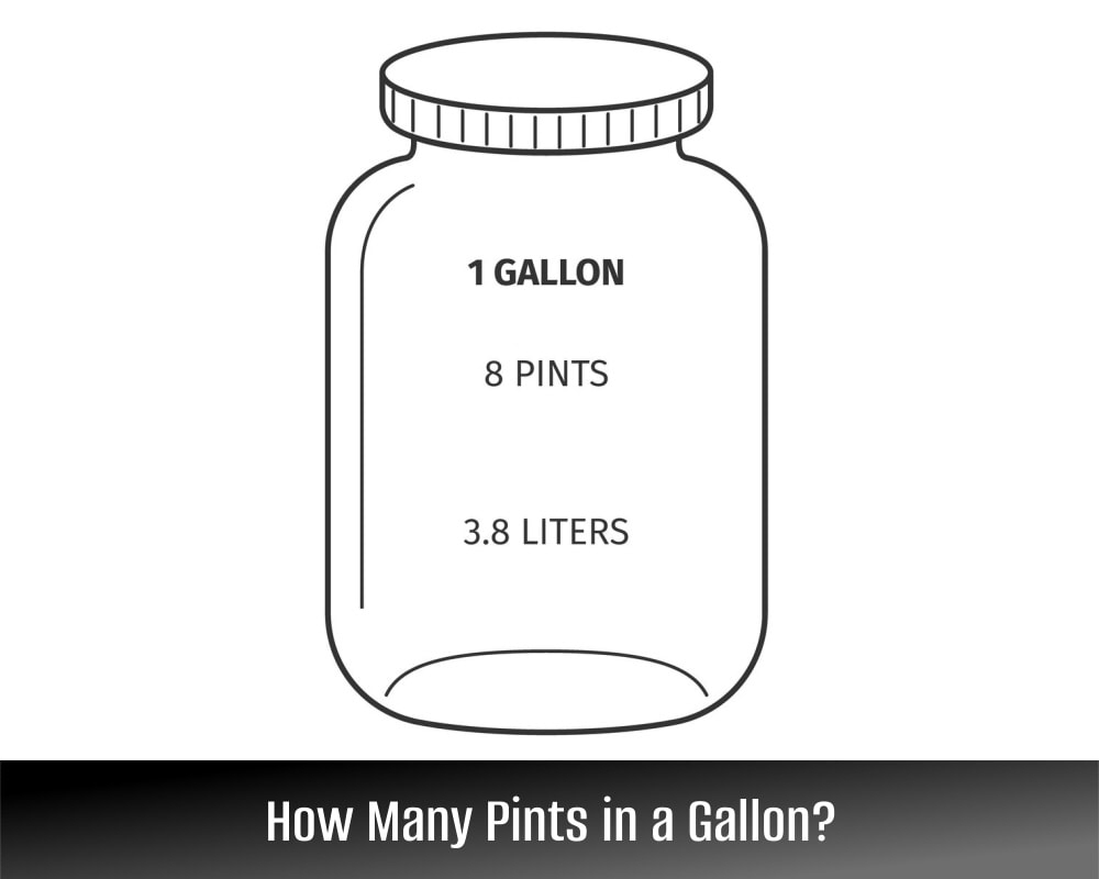 How Many Pints In A Gallon 