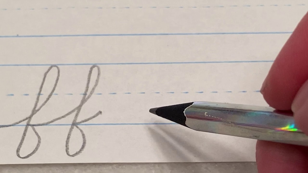 How To Connect Cursive f YouTube How To Connect Cursive f YouTube