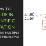 How To Divide In Scientific Notation Mathcation YouTube