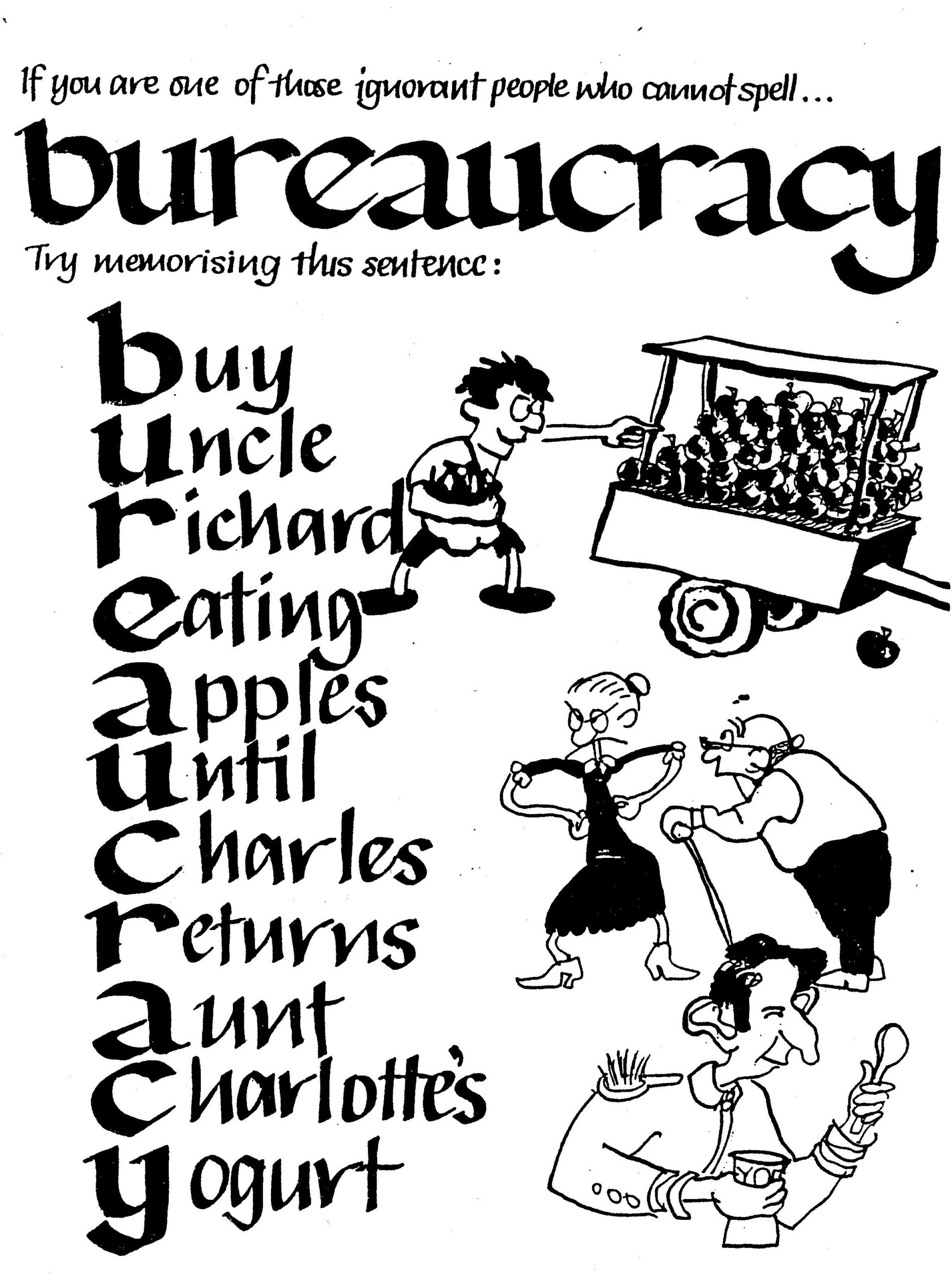 How To Spell bureaucracy Ged Martin How To Spell bureaucracy Ged Martin