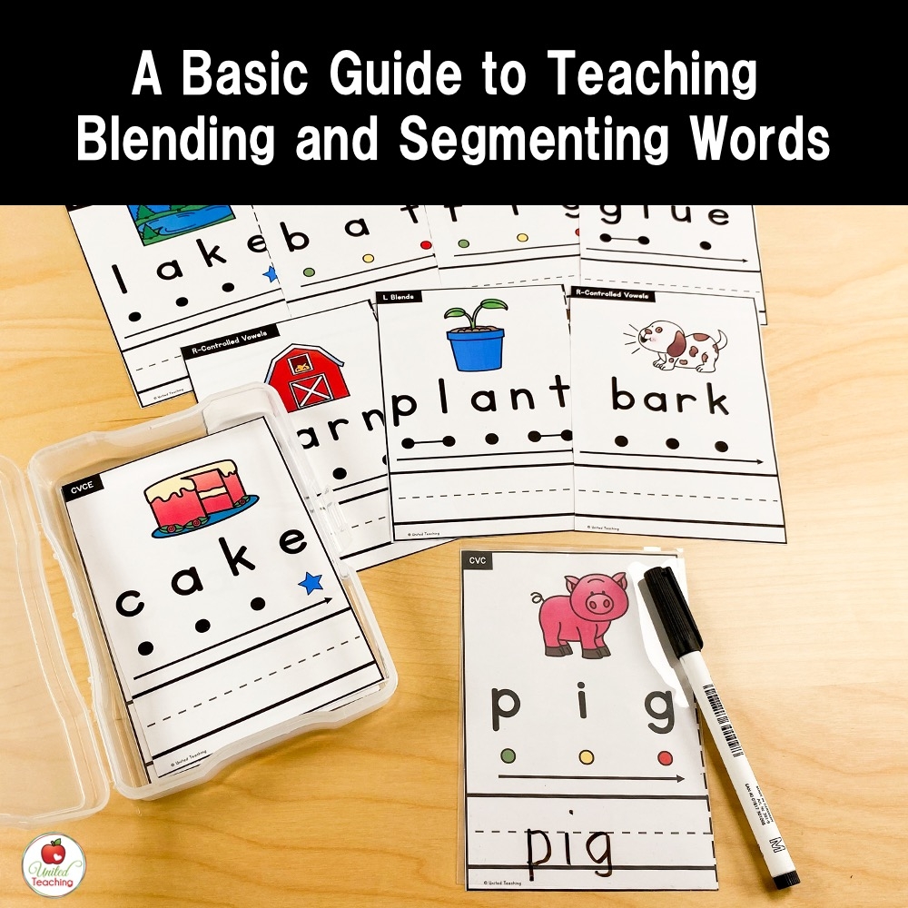 How To Teach Blending And Segmenting Words In Kindergarten United Teaching How To Teach Blending And Segmenting Words In Kindergarten United Teaching