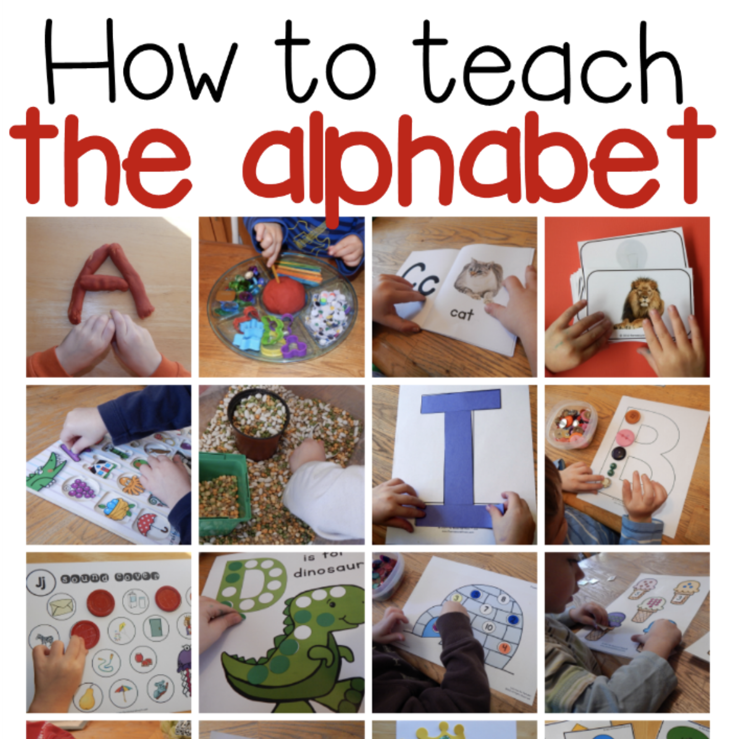 How To Teach The Alphabet To Preschoolers How To Teach The Alphabet To Preschoolers