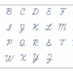 How To Write Cursive Alphabet A To Z Writey
