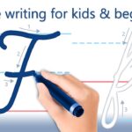 How To Write Letter F Cursive Writing For Kids And Beginners Handwriting Practice YouTube