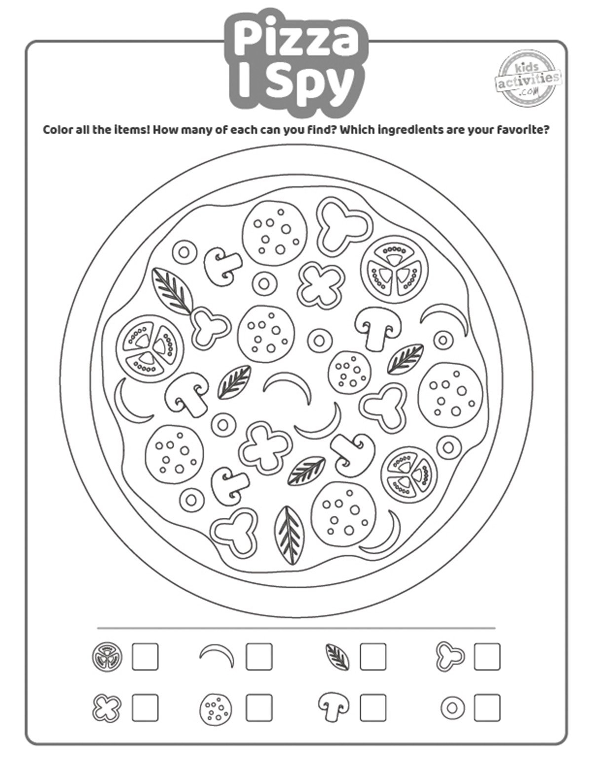 I Spy Worksheets For Pizza Lovers Kids Activities Blog I Spy Worksheets For Pizza Lovers Kids Activities Blog