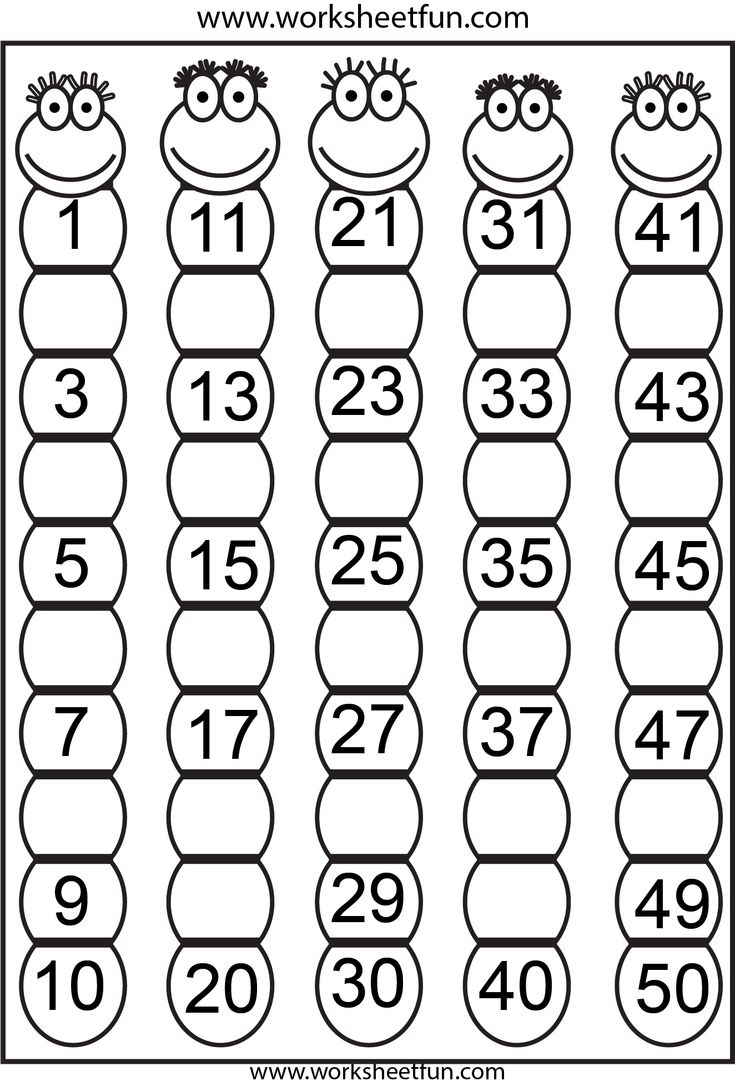 Worksheets For Kindergarten Free Printables