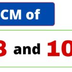 LCM Of 8 And 10 YouTube