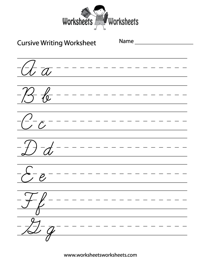 free printable worksheets for writing