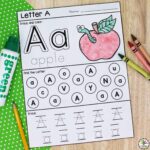Letter A Printable Preschool Worksheet For Letter Recognition