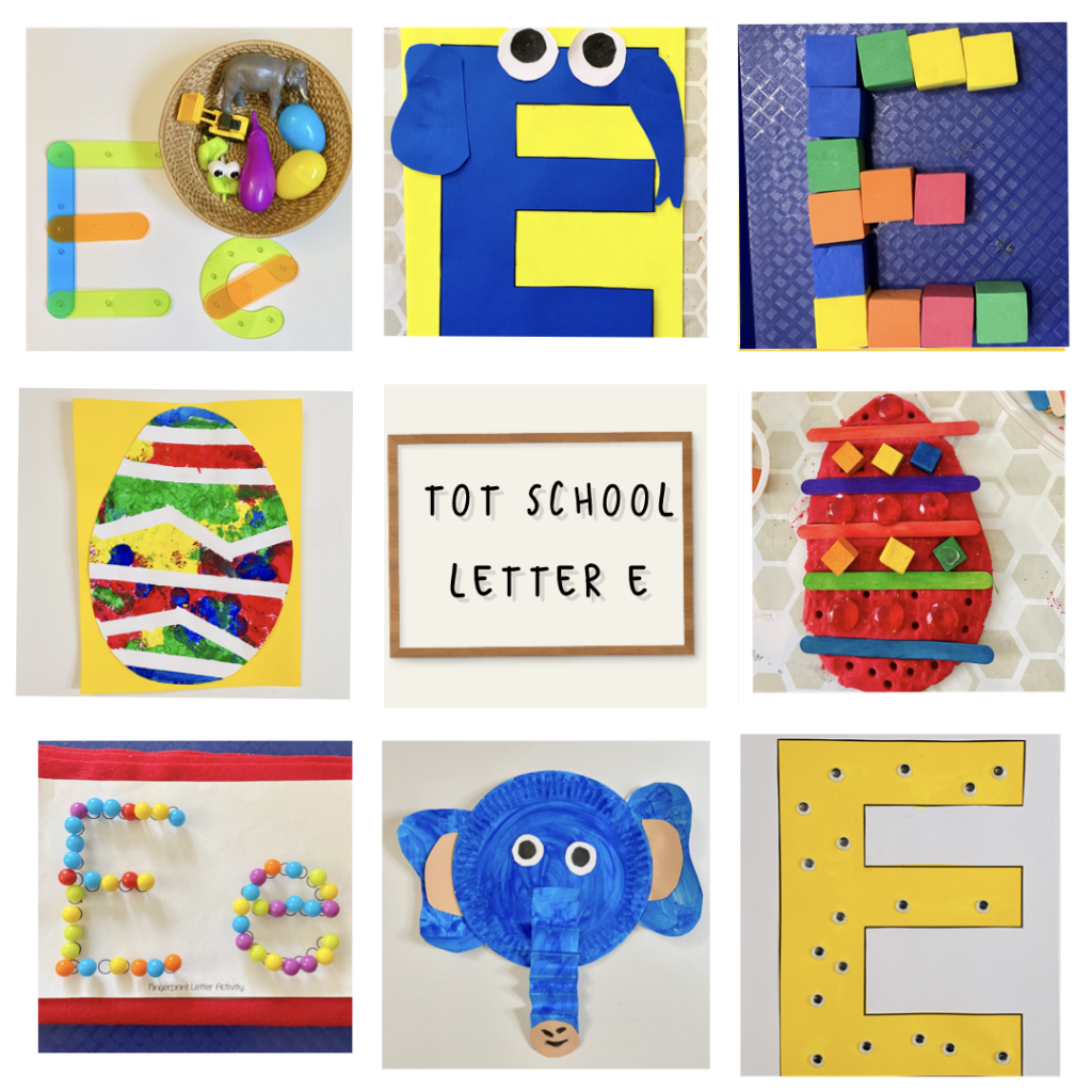 Letter E Activities For Preschool