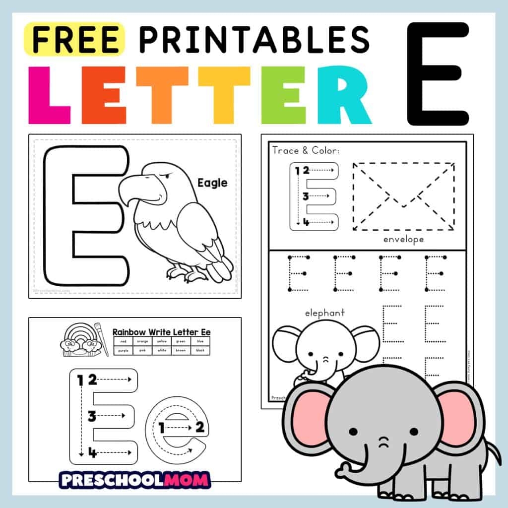 Preschool Letter Worksheets Free Printables