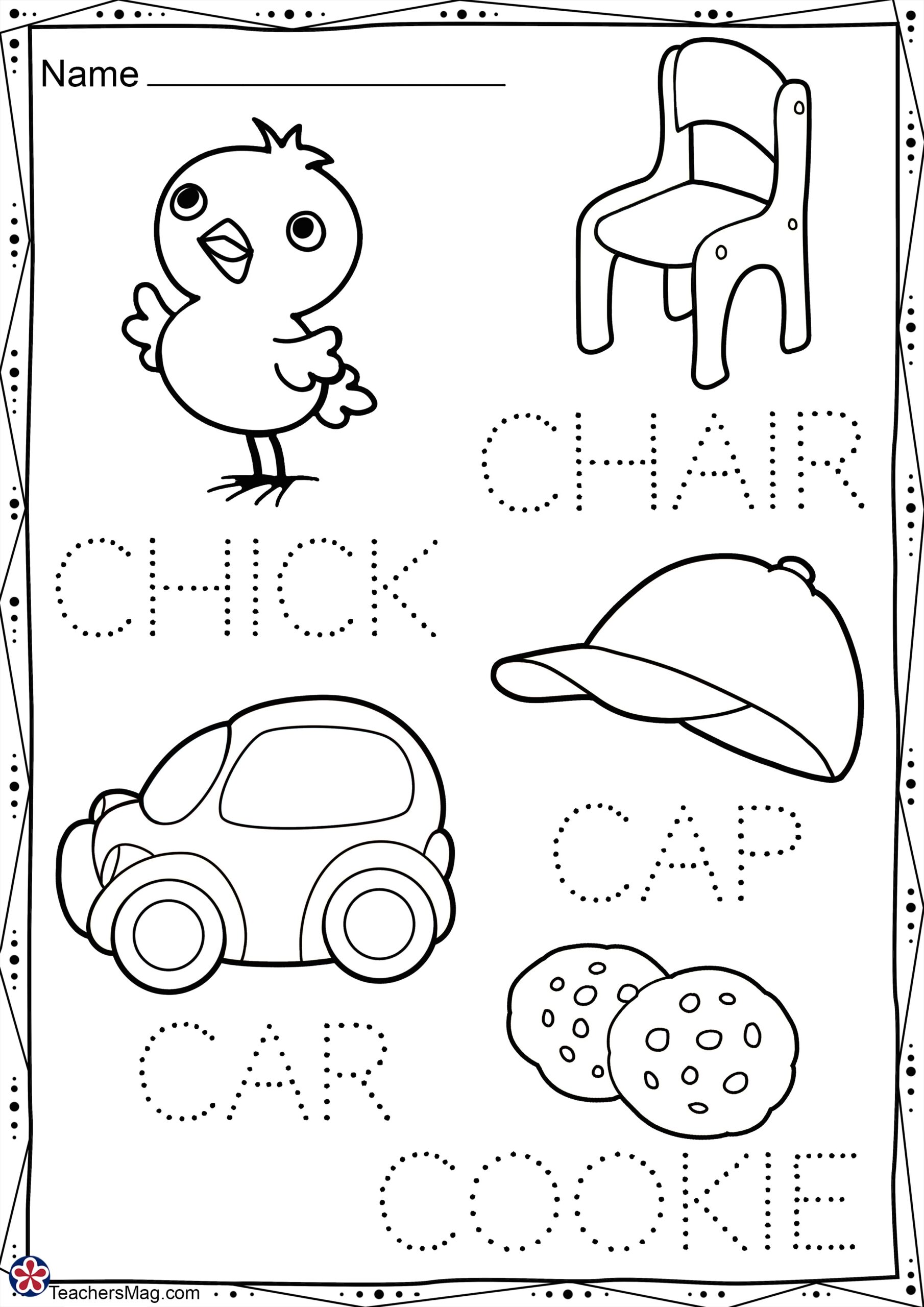 Letter C Worksheets Preschool