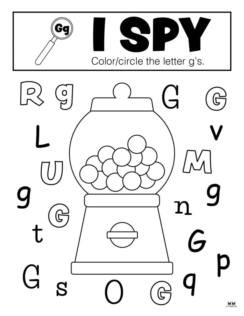 Letter G Worksheets 50 FREE Printables Printabulls Letter G Worksheets 50 FREE Printables Printabulls