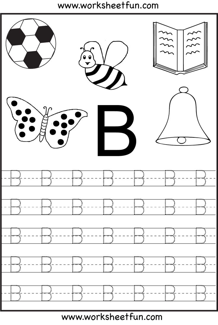 Free Printable Letter Tracing Worksheets For Preschoolers