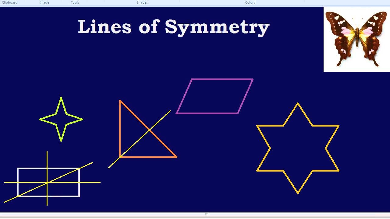 Lines Of Symmetry YouTube Lines Of Symmetry YouTube