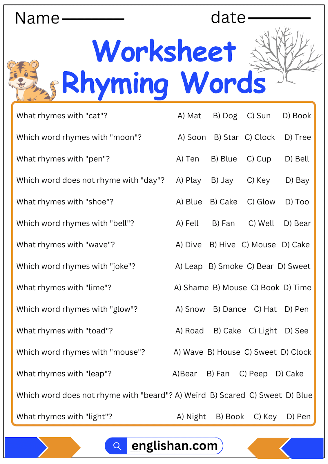 rhyming sentences for preschoolers rhyming sentences for preschoolers