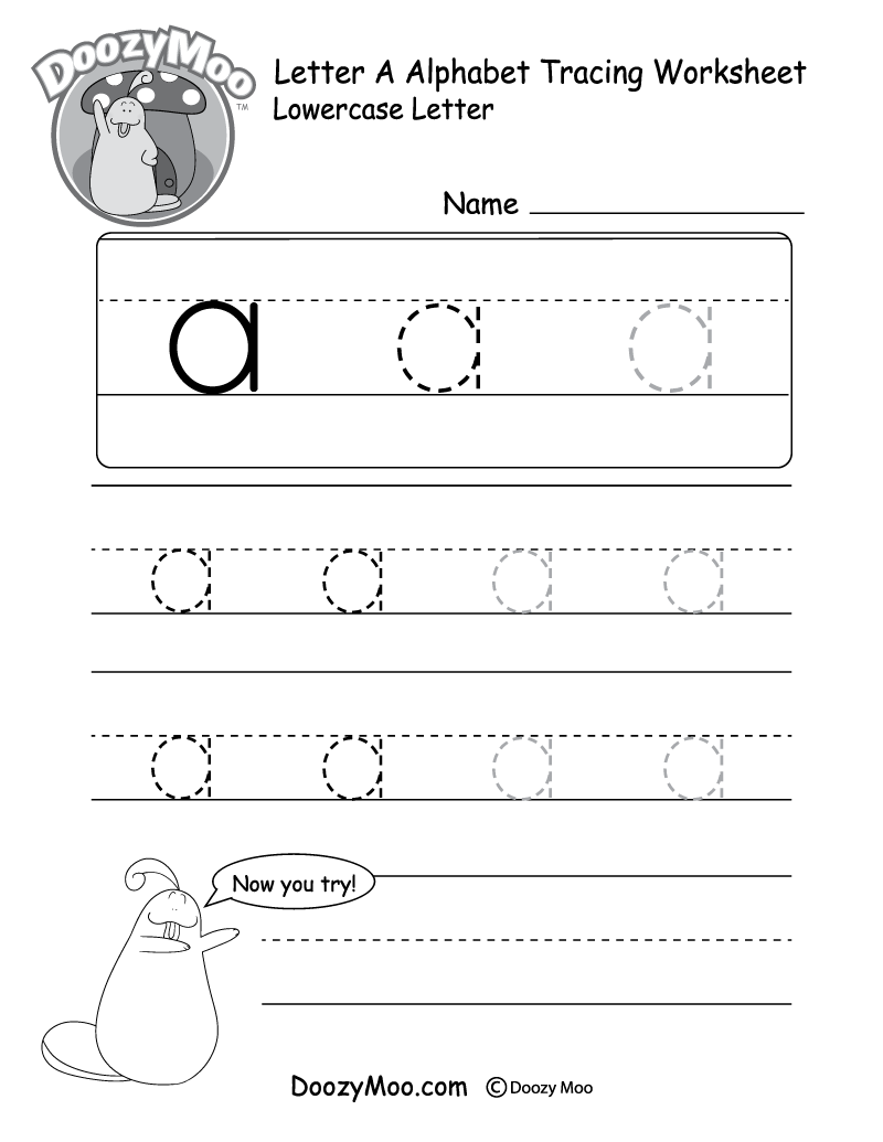 Printable Letter A Tracing Worksheets
