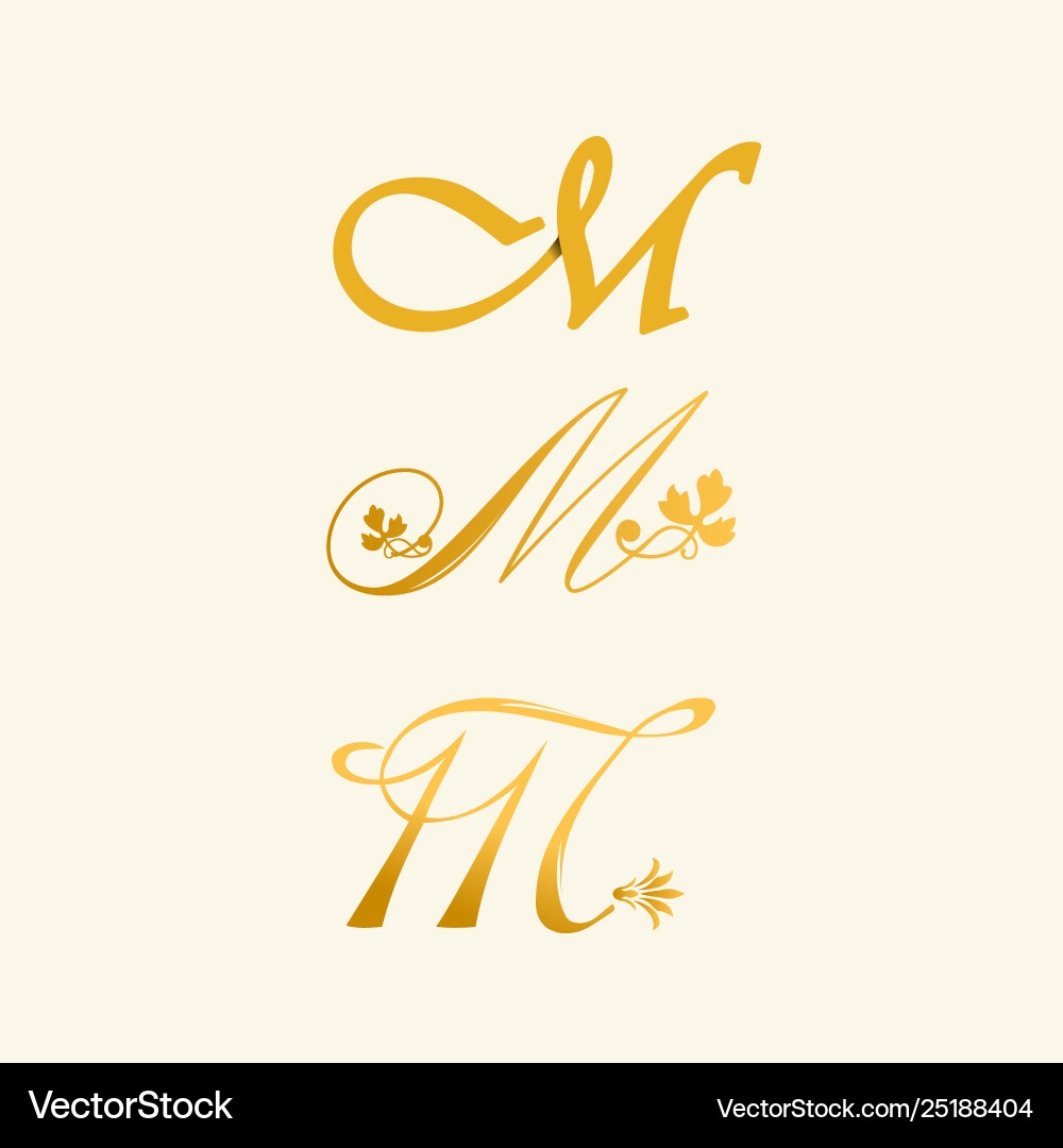 M Letter In Calligraphy Style Royalty Free Vector Image M Letter In Calligraphy Style Royalty Free Vector Image