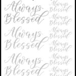 Magic Monday Freebie Calligraphy Worksheet Kelly Creates