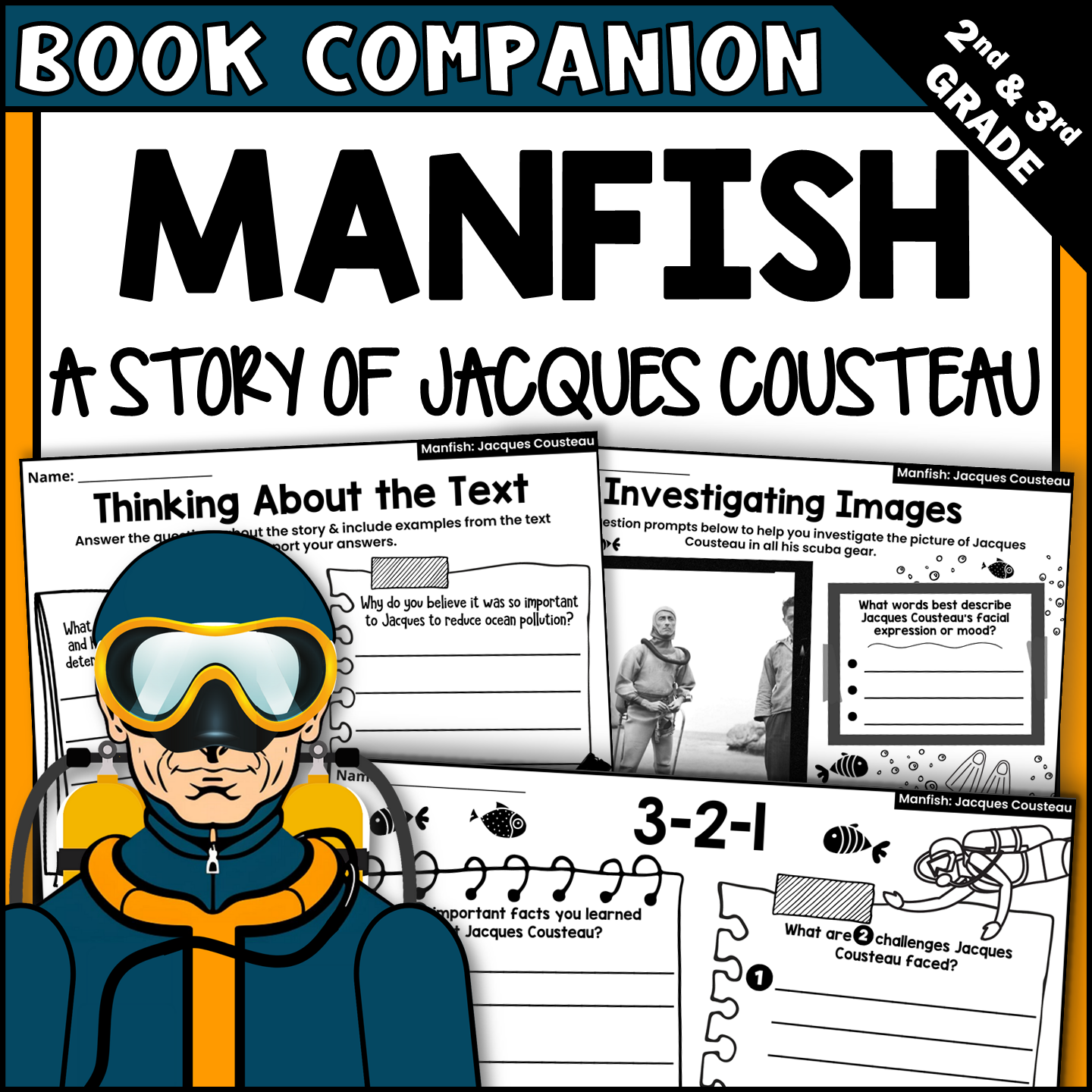 jacques cousteau reading comprehension