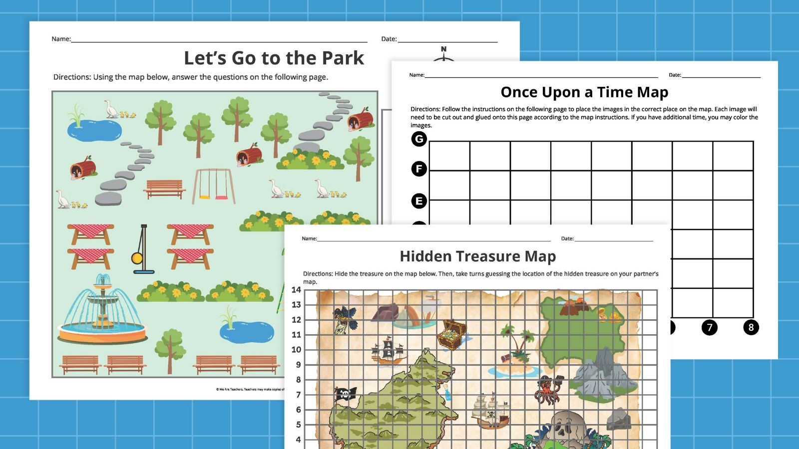 Printable Map Skills Worksheets Pdf