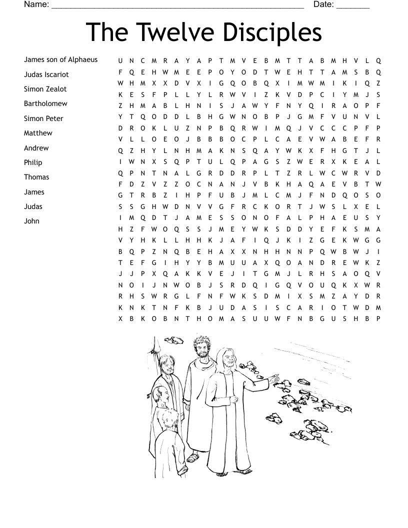 free printable 12 disciples worksheet free printable 12 disciples worksheet