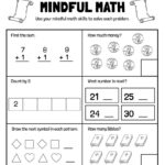 Math Review Printable 1st Grade Math Worksheet Catholic