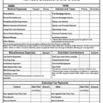 MD Tax Masters Personal Tax Organizer Itemized Form Fill Online Printable Fillable Blank PdfFiller