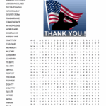 Memorial Day Word Search WordMint