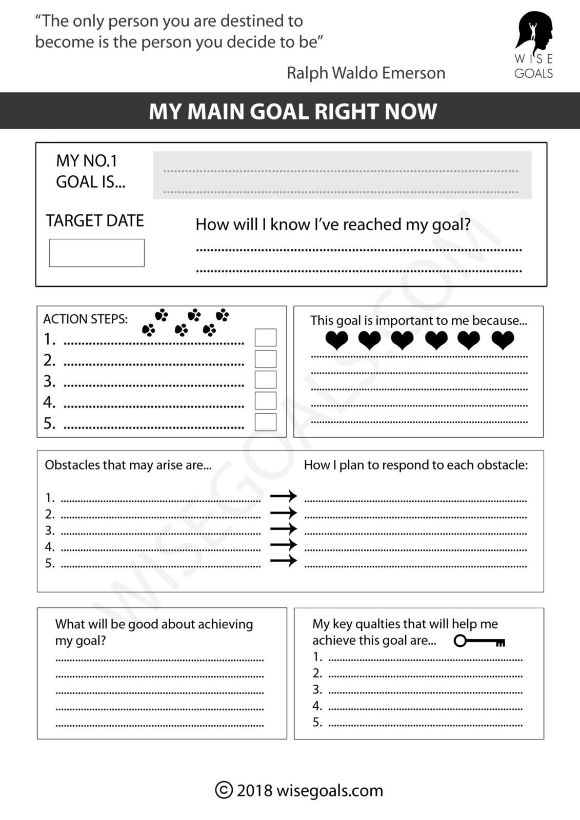 Mental Health Tips Worksheets