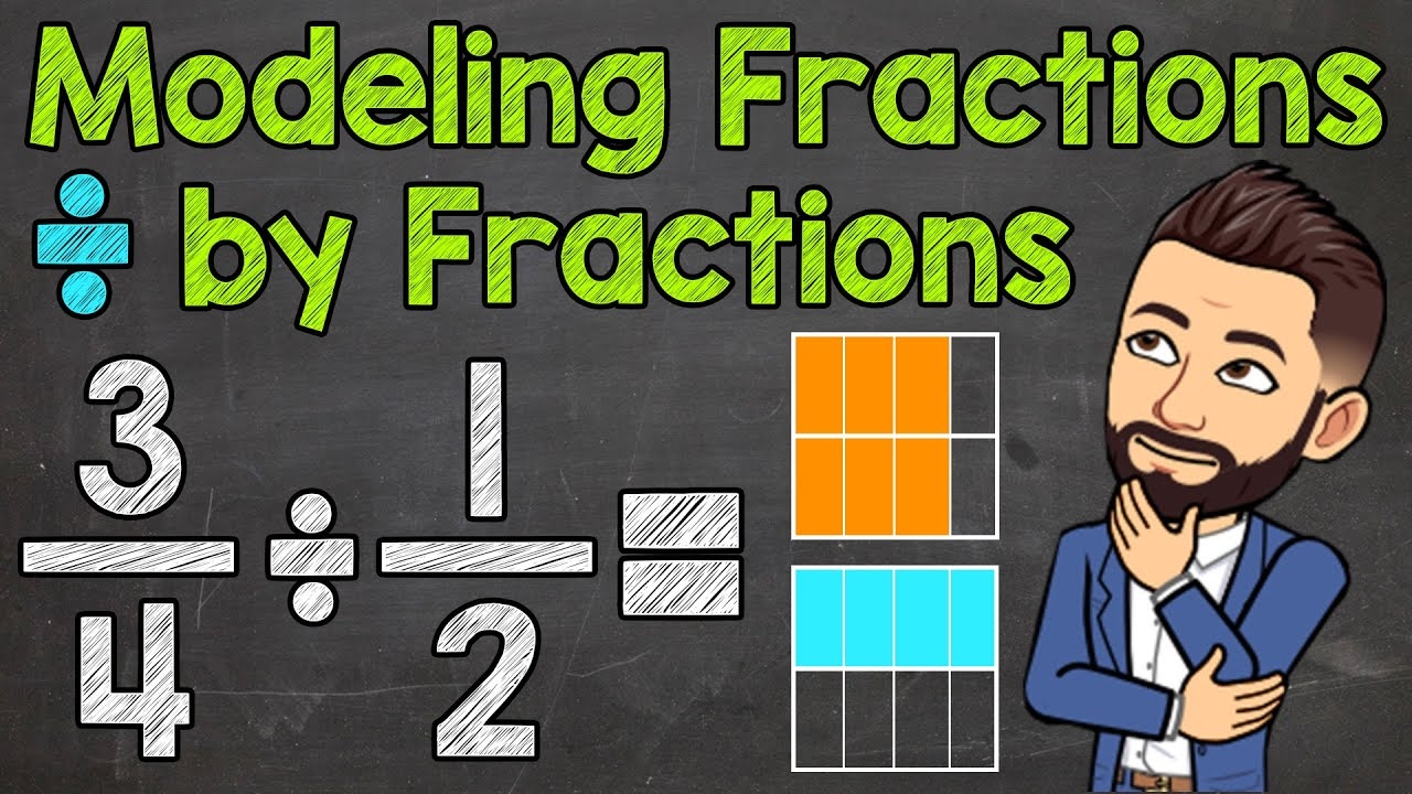 Modeling Fractions Divided By Fractions Math With Mr J YouTube