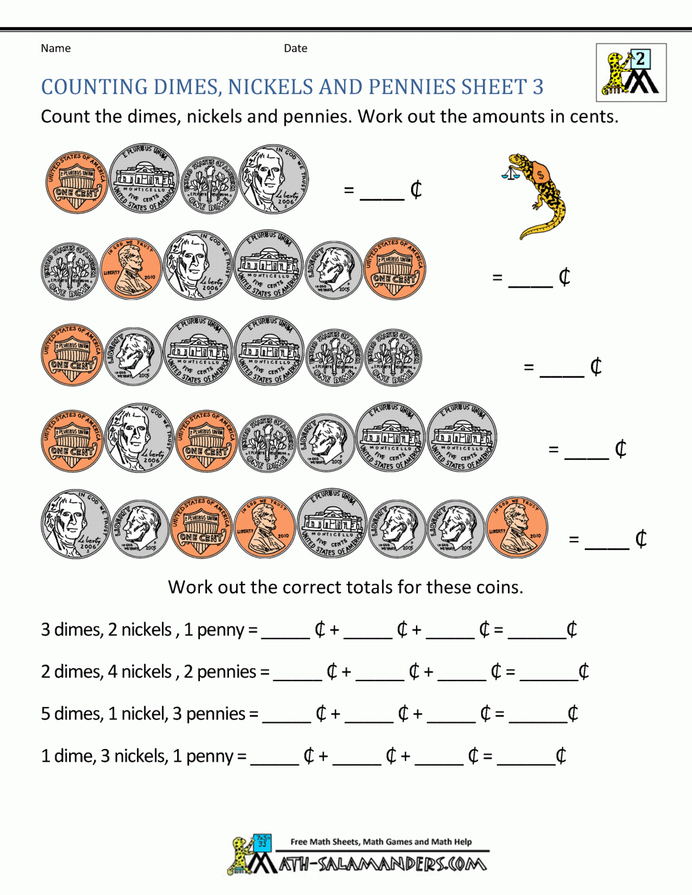 Printable Worksheets For 2nd Grade