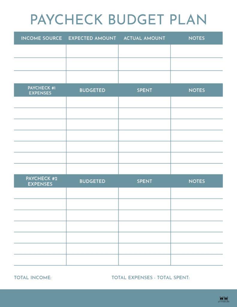 Monthly Budget Planners 20 FREE Printables Printabulls Monthly Budget Planners 20 FREE Printables Printabulls