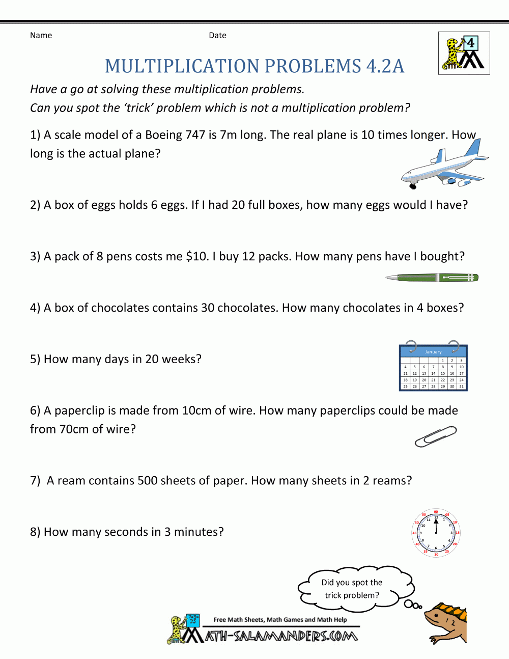 Multiplication Word Problems 4th Grade Worksheets Library Multiplication Word Problems 4th Grade Worksheets Library