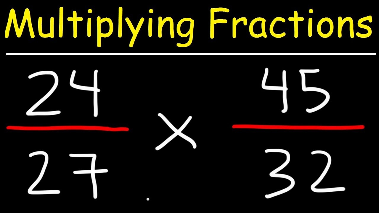 Multiplying Fractions The Easy Way YouTube Multiplying Fractions The Easy Way YouTube